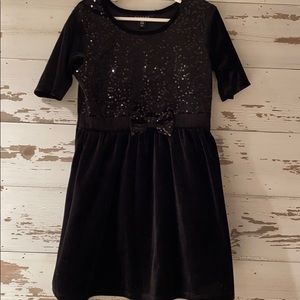 Little Black GEORGE 6-6x Toddler Girls Dress